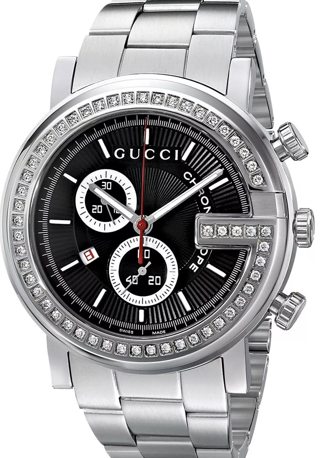 Gucci G Chrono 44mm Stainless Steel 