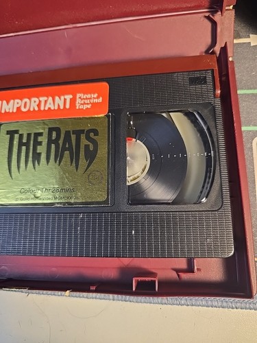 THE RATS (RARE PRE CERT ON GUILD HOME VIDEO WITH ORIGINAL BOX) 1982 Deadly Eyes - Picture 11 of 19