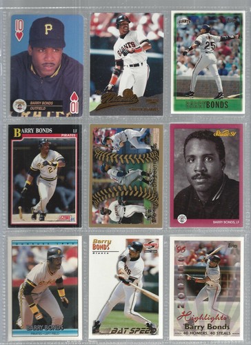 Barry Bonds 2000 Danbury Mint Sealed 22 kt Gold Card #66 + Lot of 18 Cards - Picture 2 of 3