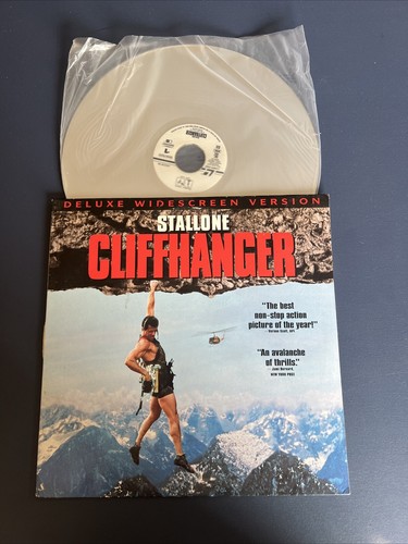 Cliffhanger Laserdisc Widescreen Sylvester Stallone John Lithgow - Picture 1 of 2