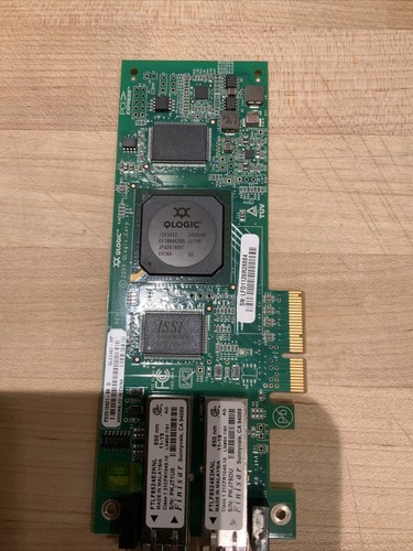 HP AE312-60001 QLogic PX2510401-69 2 Port PCI-E X4 4Gbps HBA Fiber Channel Card - Picture 4 of 5