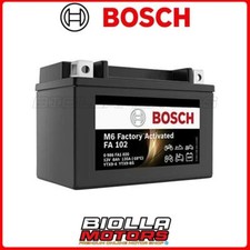 YTX9-BS BATTERIA BOSCH GEL SUZUKI Burgman Executive AN 400ZA 400 2015 YTX9 FA102
