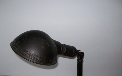 Vintage DIM-A-LITE Lamp Socket on Desk Table Lamp, Machinist Industrial Lamp - Picture 4 of 20