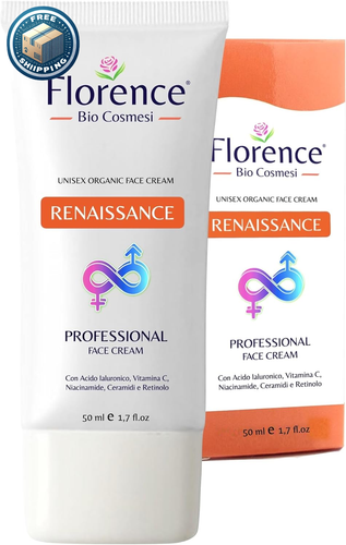 Crema Viso Antirughe Acido Ialuronico Con Retinolo E Vitamina C - Bio Crema Anti - Foto 10 di 12