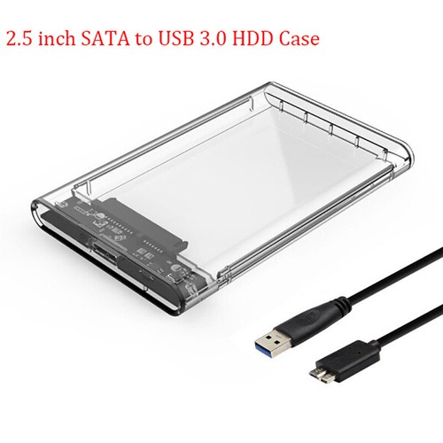 2.5'' USB 3.0 to SATA SSD HDD Hard Drive Disk External Case Enclosu U5 - Afbeelding 12 van 12