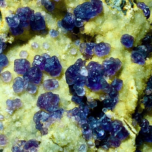 5.18LB Natural purple cubic white fluorite based mineral crystal sample/China - 第 12/18 張圖片