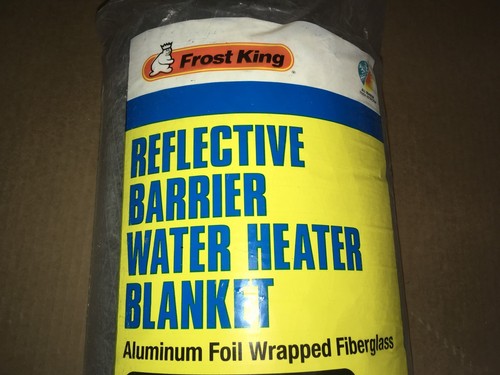 Manta aislante calentador de agua reflectante Frost King SP90A R3.5 1 x 48 x 75 - Imagen 2 de 6