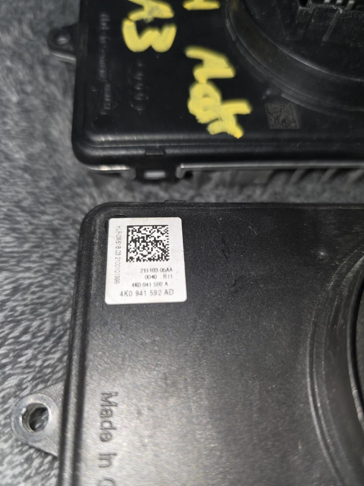 Genuine Audi A3/S3/RS3 8Y 2020+ Matrix LED Headlight Modules 4K0941591/2 RH+LH - Image 4 of 4