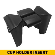 Fit For Toyota 2001-2007 Highlander Center Console Cup Drink Holder Insert Black