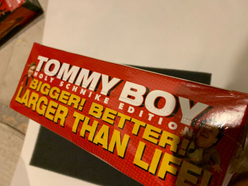 SEALED Tommy Boy HOLY SCHNIKE EDITION 2 DVD SET Chris Farley BOBBLE HEAD NEW - Picture 8 of 9