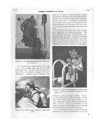 U.S. Navy Diving Manual Volume 1 General Principles of Diving - Picture 7 of 11