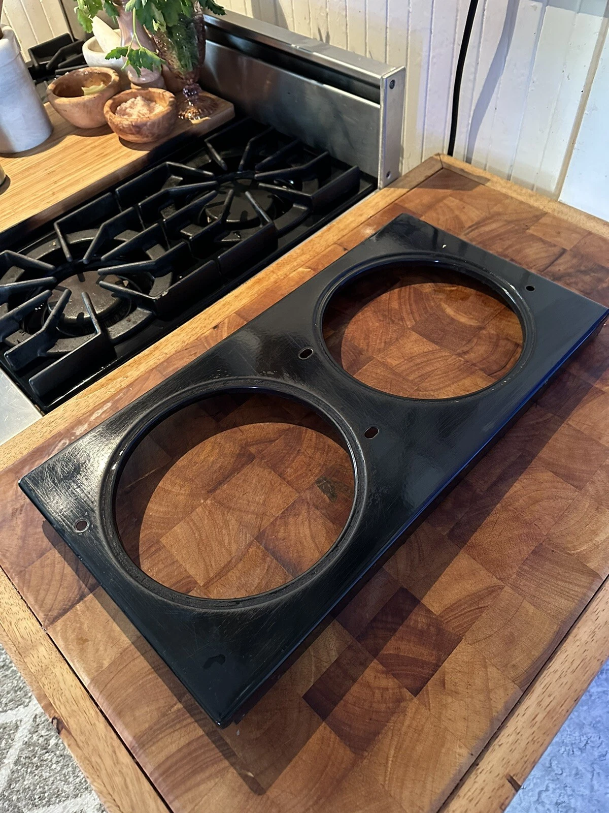Viking Range Professional Rare Black Burner Grate Support Top Enamel Surface
Opens in a new window o