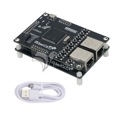 AX58100 STM32407 Development Board for EtherCAT Slave Station 16IO CIA402