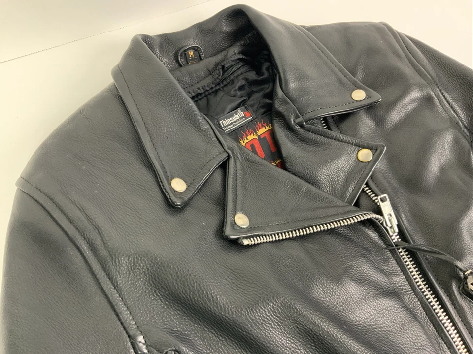 Hot Leathers женщин средний кожаная куртка черный мотоциклиста мотоцикла зажим талии - Изображение 3 из 4