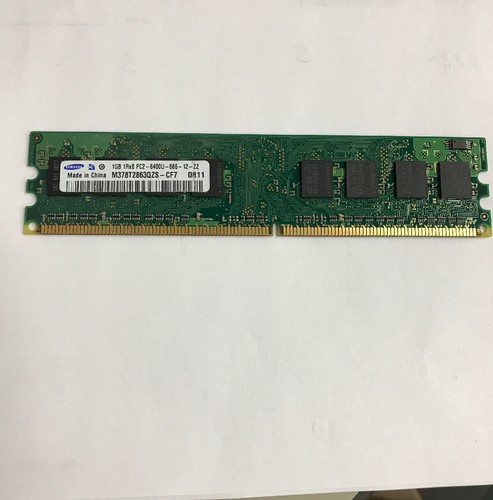SAMSUNG 1GB 1Rx8 PC2-6400U-666-12-ZZ M378T2863QZS-CF7 | eBay