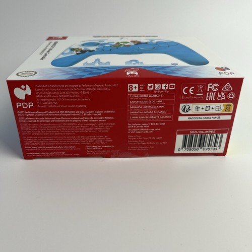 Mario PDP Rematch Wired Nintendo Switch Controller With Luigi & Yoshi - Picture 3 of 6