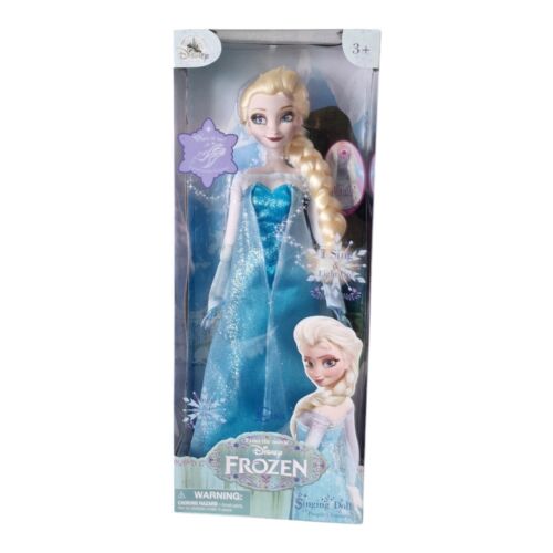 Disney Die Eiskönigin - Elsa - Singende Puppe mit Leuchteffekt 41 cm NEU - Bild 2 von 6
