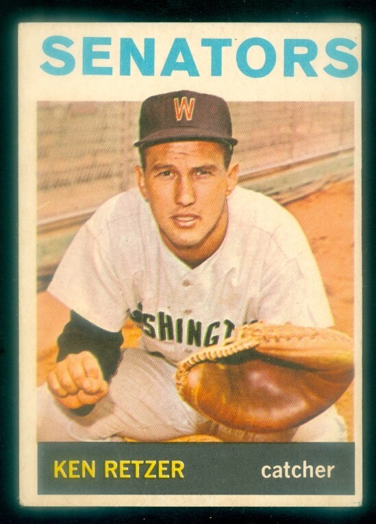 1964 TOPPS VENEZUELAN #277 KEN RETZER VG
