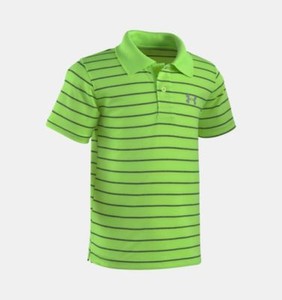 little boys under armour polo