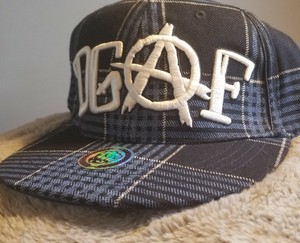 Dgaf Gorro Ajustada Azul Talla 7 1 2 Gorra De Beisbol Kottonmouth Kings Saint Perro Kmk Ebay