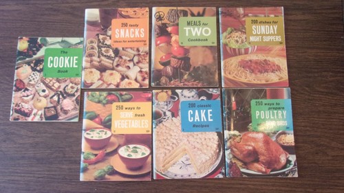 1970's Vintage Culinary Arts Institute Leaflets Lot Of 19 Cookbook Recipes - Picture 4 of 6