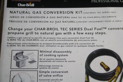 Char-Broil Natural Gas Conversion Kit TEC Series Only 498 4620 - Picture 3 of 5