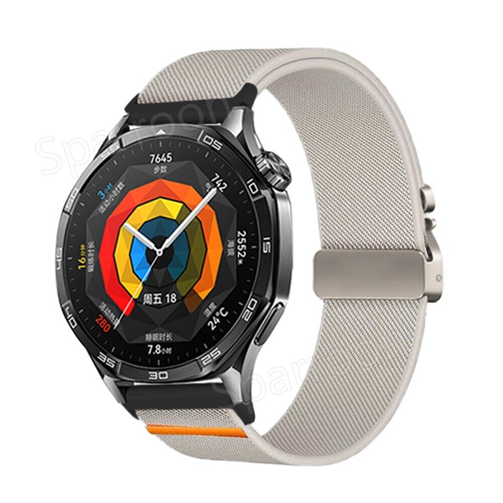 For Huawei Watch GT 5/5 Pro GT 4/GT 3/GT2 2e 42 46mm Nylon