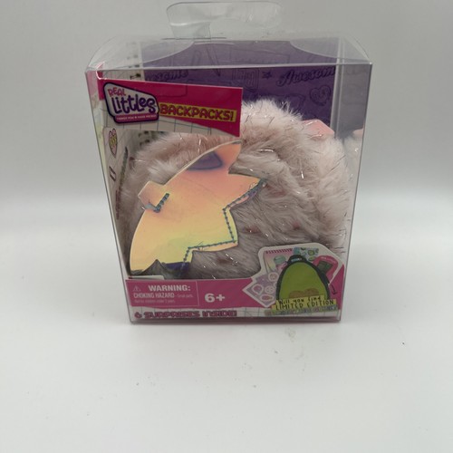 Shopkins Real Littles  Backpacks Pink Fuzzy Strawberry 6 Surprises Inside New - Bild 1 von 4