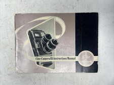 Bolex Paillard Cine-Camera B8 Instructions Manual Vintage Camera Manual