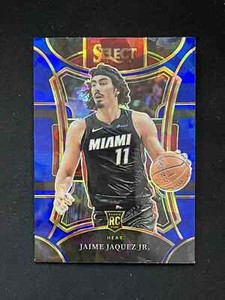 Jaime Jaquez Jr. 2023-24 Panini Select Blue Cracked Ice Mezzanine RC #302