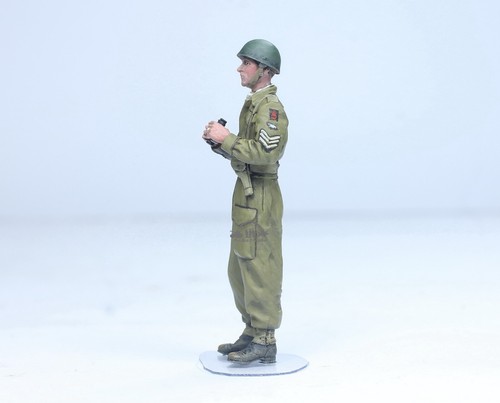 PreSale British Tank Commanders (02 Figures) WW2 1:35 Pro Built Model - Picture 7 of 12