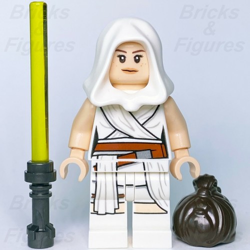 LEGO® Star Wars Rey Minifigure w/ Yellow Lightsaber Jedi Rise of Skywalker 75250 - Picture 2 of 4