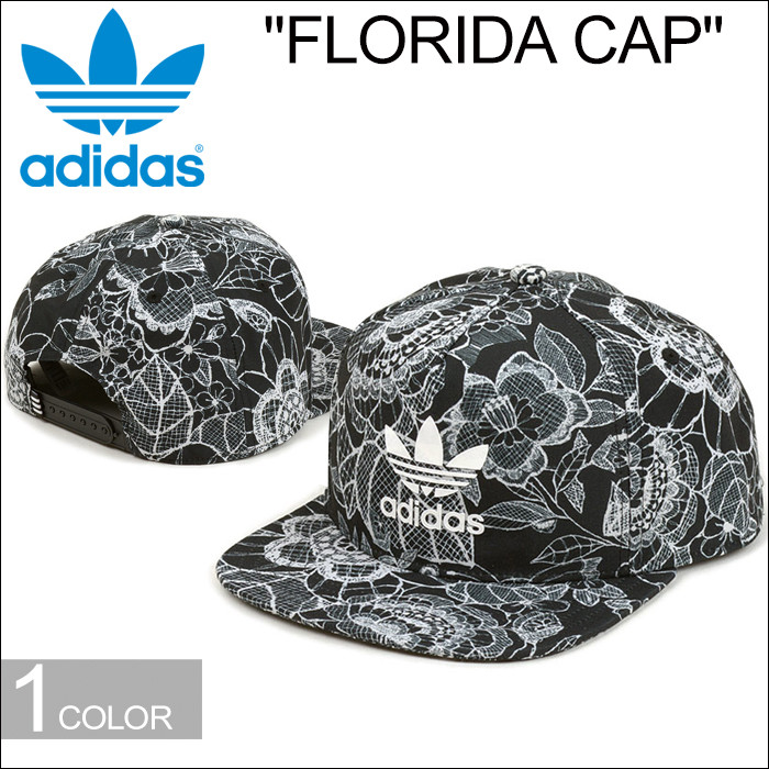 adidas floral trucker