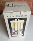 24 piece cutlery set on carousel stand IVORY colour *NEW*