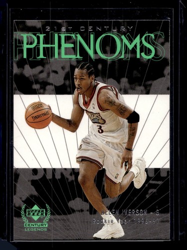 1998-99 Upper Deck Century Legends #54 Allen Iverson Phenoms