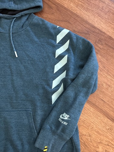 Nike Sweater Women’s Large Funnel Cowl Neck Pullover Running Track Field H1 - Picture 2 of 10