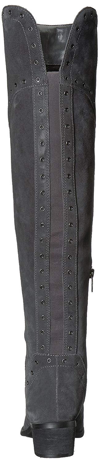 Vince Camuto Camuto Camuto para mujer Bestan Cuero Almendra Toe sobre la rodilla, pico de granito, tamaño 8.5 d401f8 Vince Camuto Camuto Camuto para mujer Bestan Cuero Almendra Toe sobre la rodilla, pico de granito, tamaño 8.5 d401f8