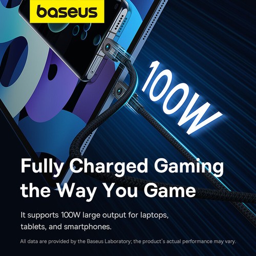 Baseus Fast Charging Data Cord Type-C to Type-C 100W 1/2m - Picture 2 of 29