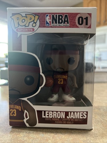 Funko Pop Sports NBA Basketball Cleveland Cavaliers Lebron James Vaulted 01 Red