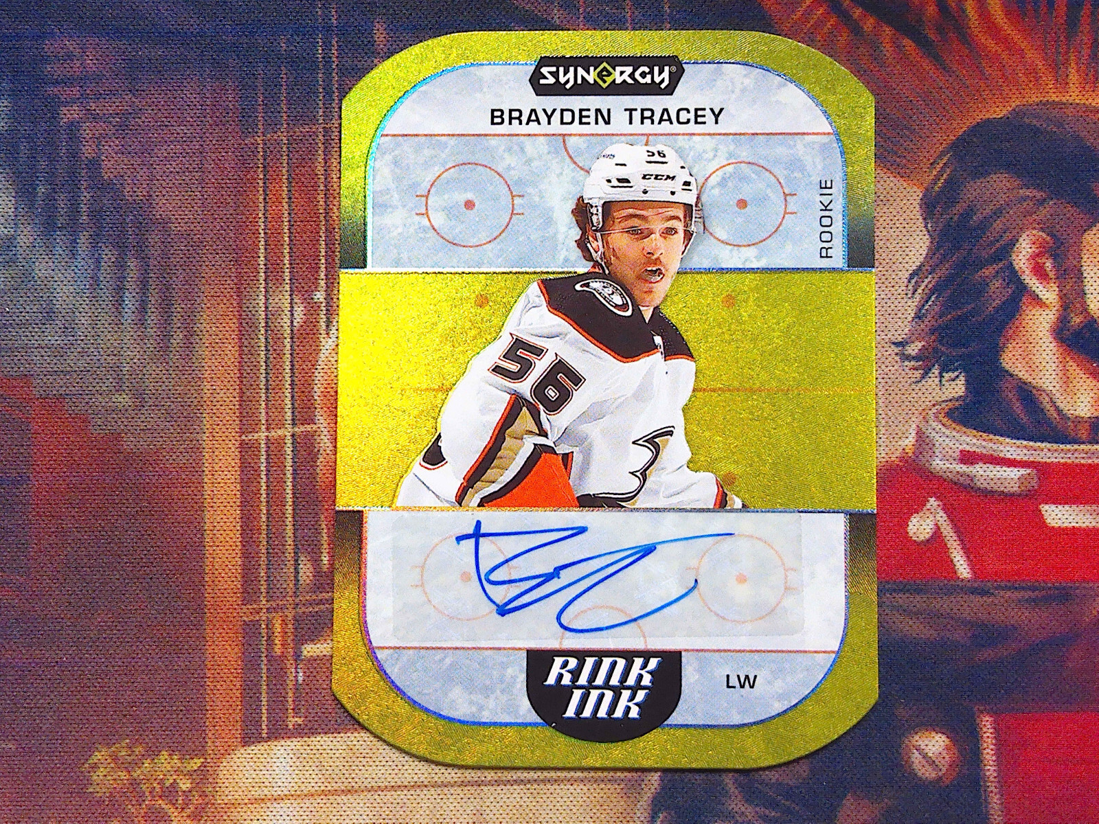 2022-23 Upper Deck Synergy - Rink Ink Rookies Auto #RIR-BT Brayden Tracey RC