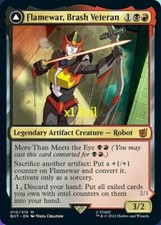 MTG Universes Beyond: Transformers BOT Flamewar, Brash Veteran MINT (SELECT))