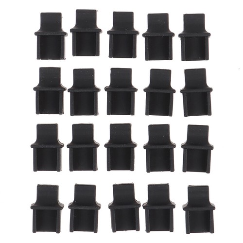 20pieces  RJ45 Network Port Protective Rubber Cover Network Connector End Ca _xa - Afbeelding 10 van 12