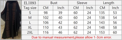 Muslim Abaya Print Kaftan Women Long Sleeve Maxi Dress Kaftan Islamic Robe Gown - Imagen 189 de 309