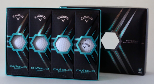 New Callaway Diablo Women's Nouvelle Dozen Easy Distance Golf Balls - Picture 2 of 3
