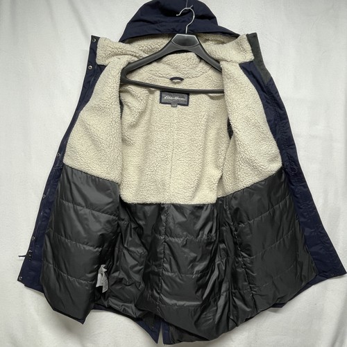 Eddie Bauer Jacke Damen XL Weatheredge wasserdicht Sherpa gefüttert warm Parka Mantel - Bild 11 von 13