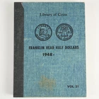 Complete 35-Coin 1948-1963 Franklin Half Dollar 50c Coin Album