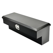 Steel 36-Inch Side Mount Tool Box w/ Paddle Latch For Truck Trailer ATV UTV