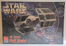 AMT ERTL Star Wars Tie Fighter Flight Display Plastic Model Kit # 8275 - NEW