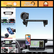 2-in-1 Magnetic Clamp Car Phone Holder for 2026 Toyota RAV4 10.5" Screen