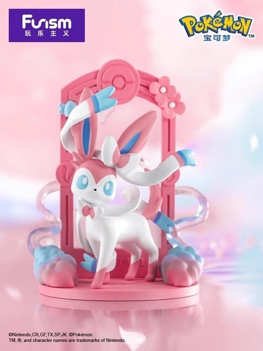 New Funism Pokémon Eevee Evolution Case 9 Blind Box Espeon Sylveon Umbreon - Picture 5 of 31
